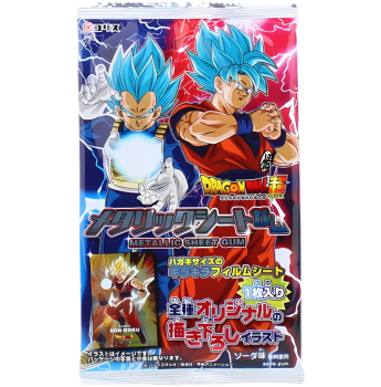 DRAGON BALL SUPER - Metallic Gum Sheet 3.5g